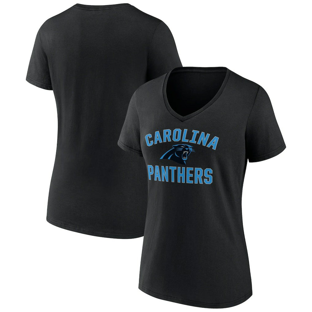NFL Carolina Panthers Women's Victory Arch Team V-Neck T-Shirt