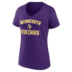 NFL Minnesota Vikings Women's Victory Arch Team V-Neck T-Shirt