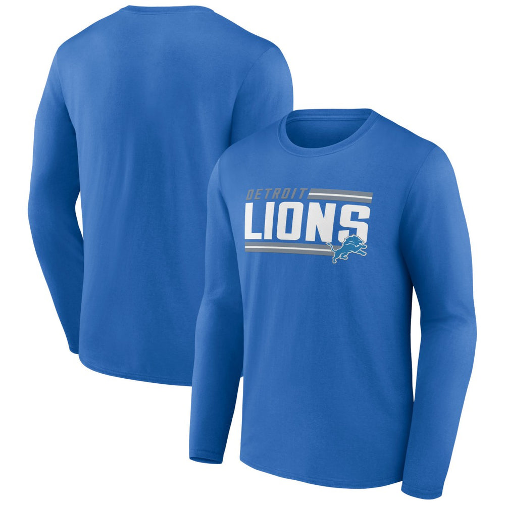 NFL Detroit Lions On Side Stripe Team Long Sleeve T-Shirt