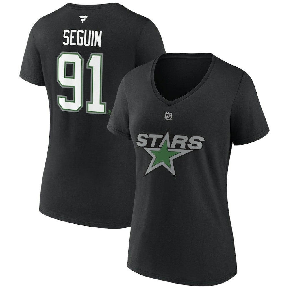 Tyler Seguin Dallas Stars Fanatics Women's Special Edition 2.0 Name & Number V-Neck T-Shirt