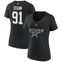 Tyler Seguin Dallas Stars Fanatics Women's Special Edition 2.0 Name & Number V-Neck T-Shirt