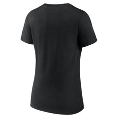 Baltimore Orioles Women's Live For It Team V-Neck T-Shirt - Black