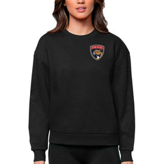 Florida Panthers Antigua Women's Victory Crewneck Pullover Sweatshirt