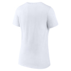 Washington Wizards Women's Primary Logo V-Neck T-Shirt - White sale