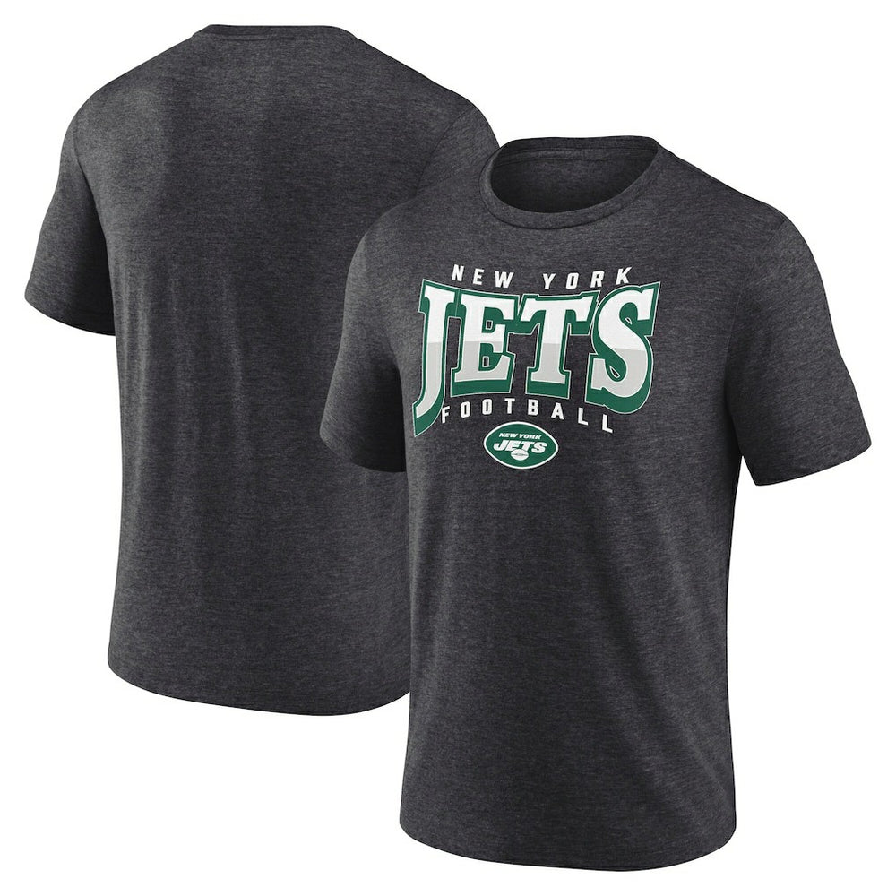 NFL New York Jets Divided Warp Tri-Blend T-Shirt