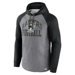 NFL Las Vegas Raiders Favorite Arch Raglan Pullover Hoodie