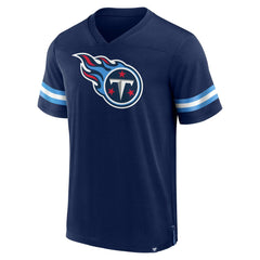 NFL Tennessee Titans Jersey Tackle V-Neck T-Shirt