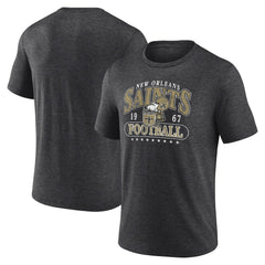 NFL New Orleans Saints Retro Tri-Blend T-Shirt