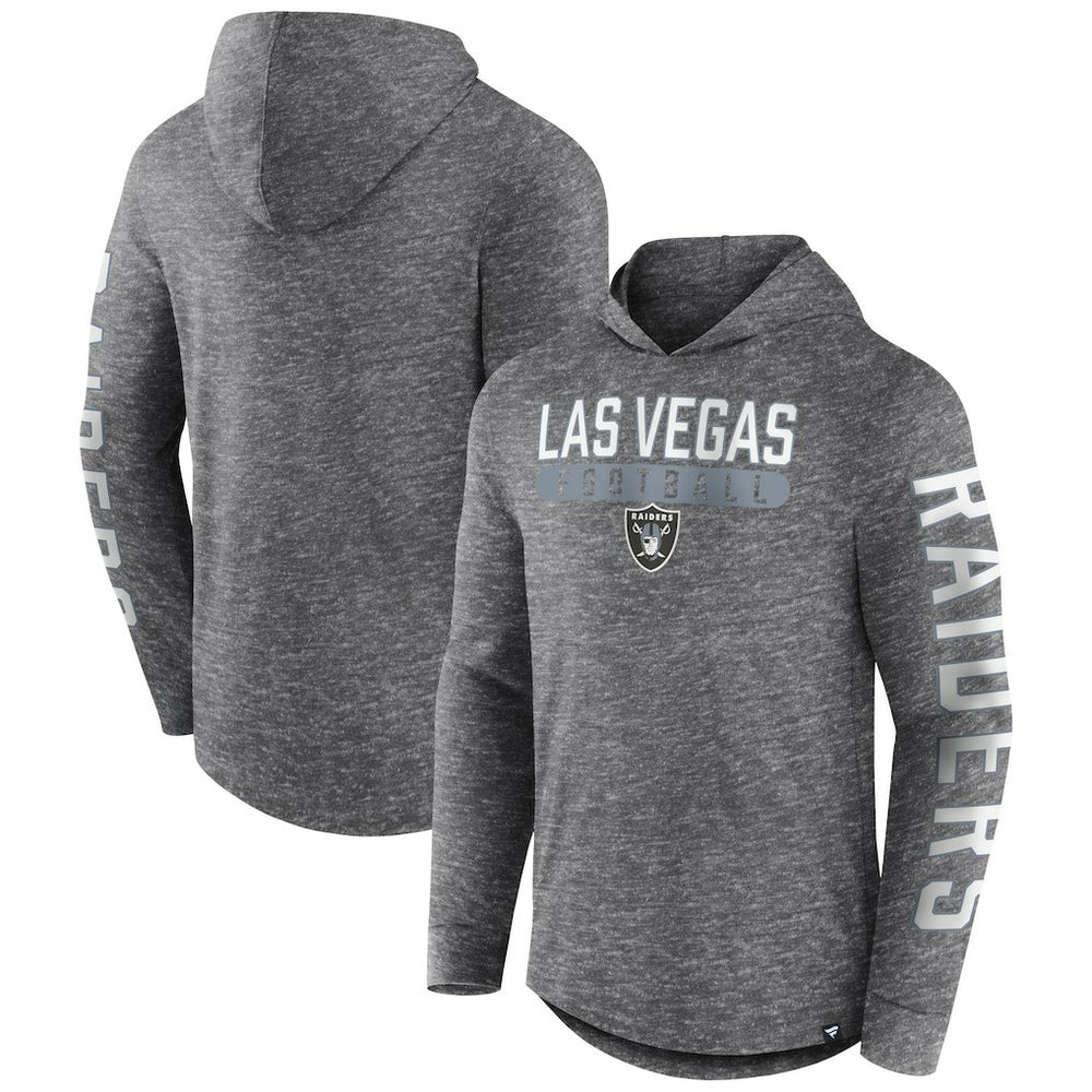 NFL Las Vegas Raiders Pill Stack Long Sleeve Hoodie T-Shirt