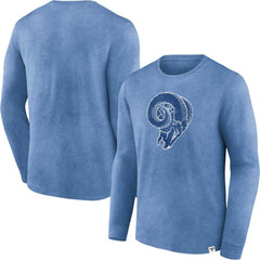 NFL Los Angeles Rams Washed Primary Long Sleeve T-Shirt