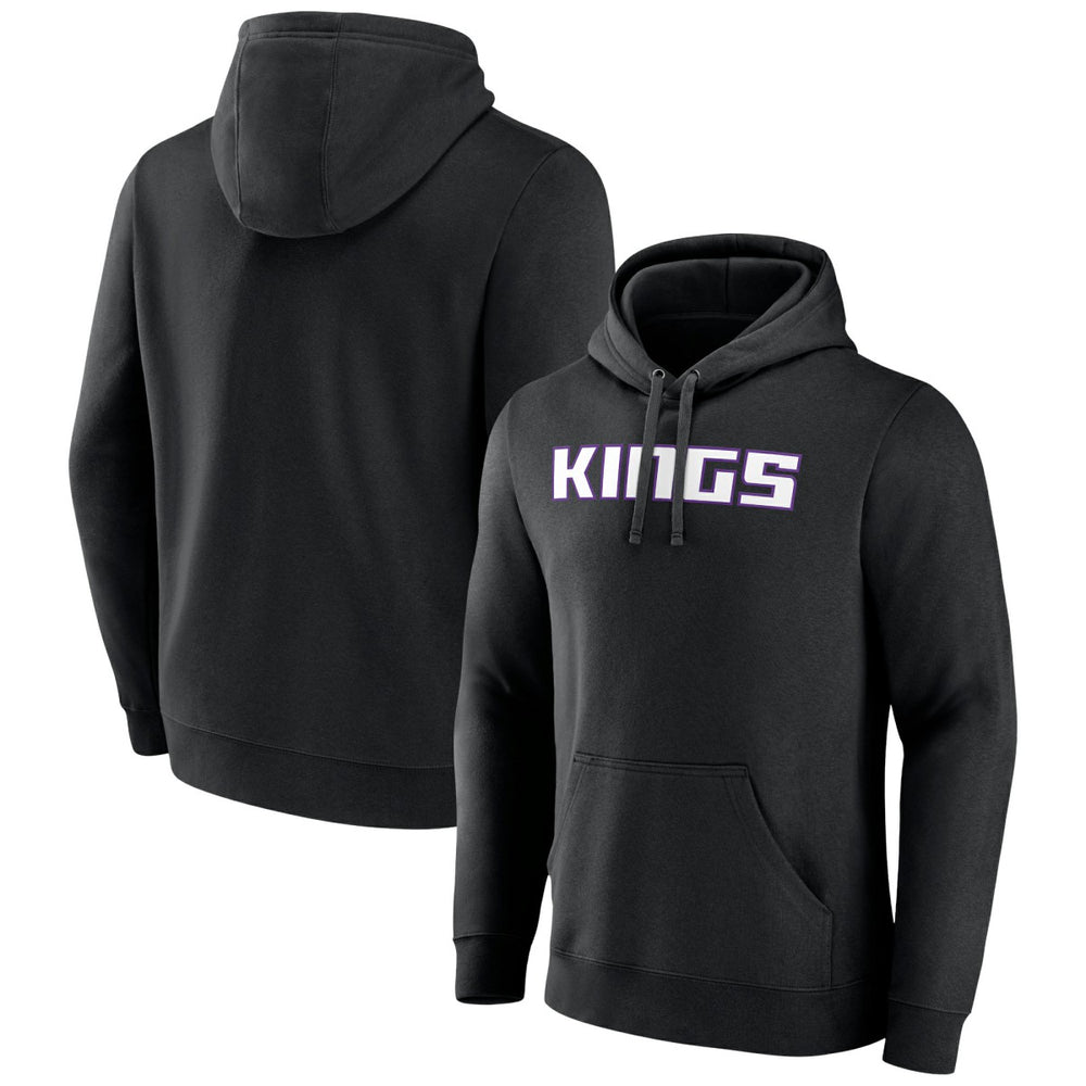 Sacramento Kings Wordmark Team Logo Pullover Hoodie - Black online