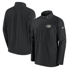 NFL New York Jets Sideline Coach Half-Zip Jacket