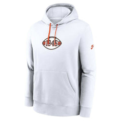 NFL Cleveland Browns 2023 Sideline Club Alternate Tri-Blend Pullover Hoodie