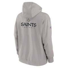 NFL New Orleans Saints Sideline Club Fleece Pullover Hoodie