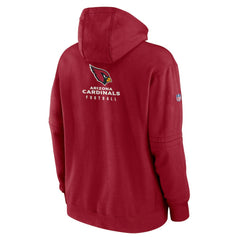 NFL Arizona Cardinals Sideline Club Fleece Pullover Hoodie