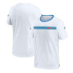 NFL Tennessee Titans Oilers Throwback Sideline Coach Alternate Performance T-Shirt
