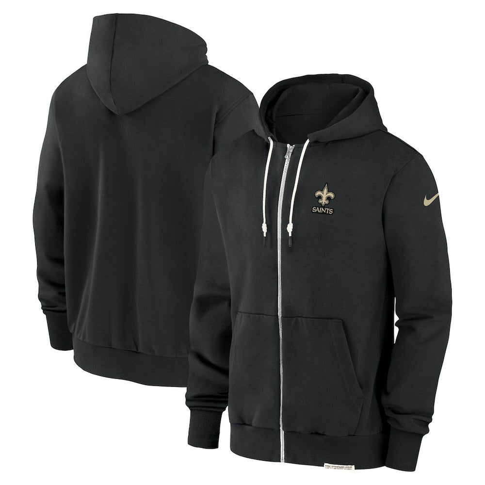 NFL New Orleans Saints Sideline Performance Full-Zip Hoodie Jacket