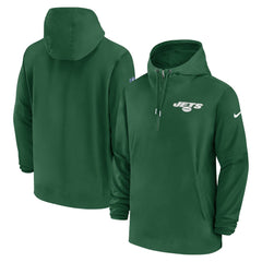 NFL New York Jets Sideline Half-Zip Hoodie