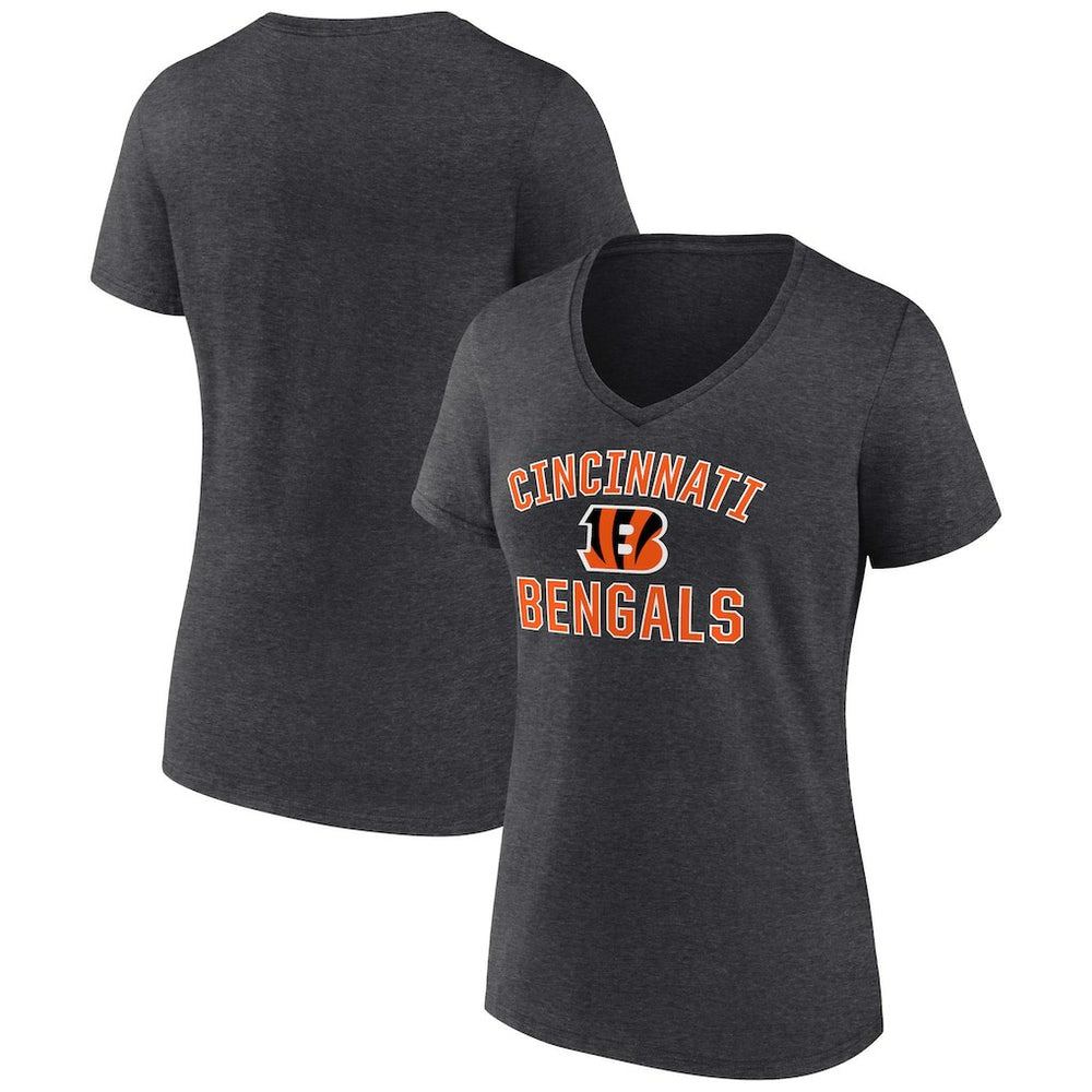 NFL Cincinnati Bengals Women's Victory Arch Team V-Neck T-Shirt