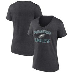 NFL Philadelphia Eagles Women's Victory Arch Team V-Neck T-Shirt