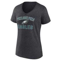 NFL Philadelphia Eagles Women's Victory Arch Team V-Neck T-Shirt