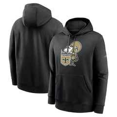 NFL New Orleans Saints Rewind Club Pullover Hoodie