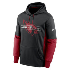 NFL Arizona Cardinals Color Block Fleece Performance Pullover Hoodie