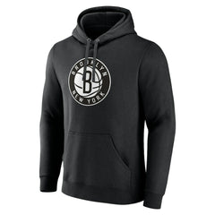 Brooklyn Nets Alternate Logo Pullover Hoodie - Black shop