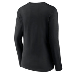 Portland Trail Blazers Women's Alternate Logo V-Neck Long Sleeve T-Shirt - Black discount