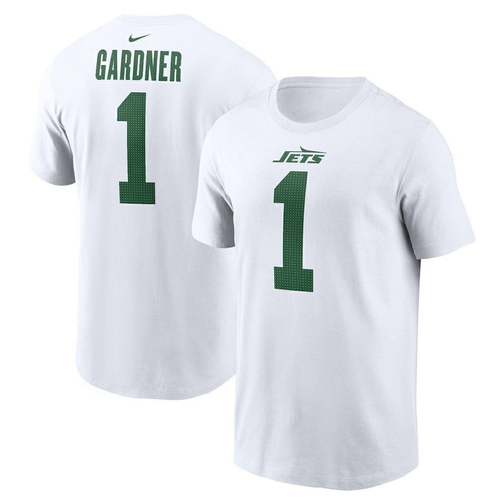 NFL New York Jets Ahmad Sauce Gardner Legacy Player Name & Number T-Shirt