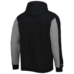 Chicago White Sox Colorblocked Fleece Pullover Hoodie - Black/Gray | Mitchell & Ness
