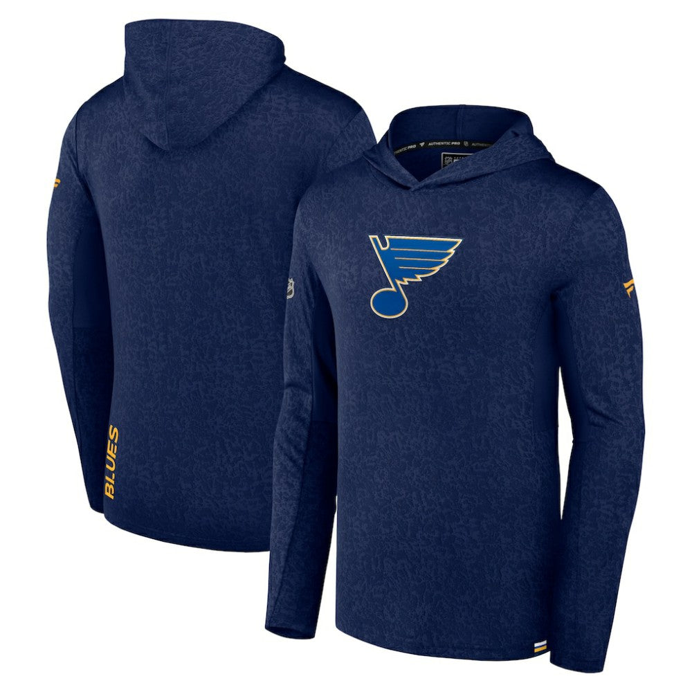 St. Louis Blues Fanatics Authentic Pro Lightweight Pullover Hoodie