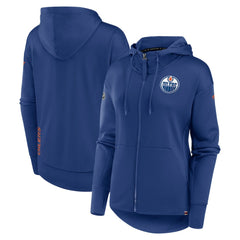 Edmonton Oilers Fanatics Women's Authentic Pro Scuba Full-Zip Hoodie