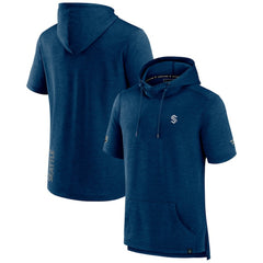Seattle Kraken Fanatics Authentic Pro Short Sleeve Pullover Hoodie