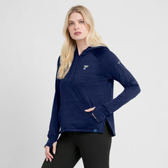 St. Louis Blues Fanatics Women's Authentic Pro Pullover Hoodie