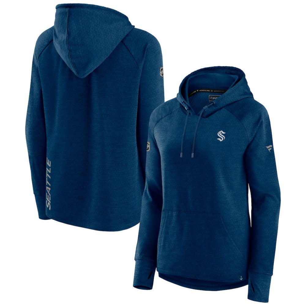 Seattle Kraken Fanatics Women's Authentic Pro Pullover Hoodie