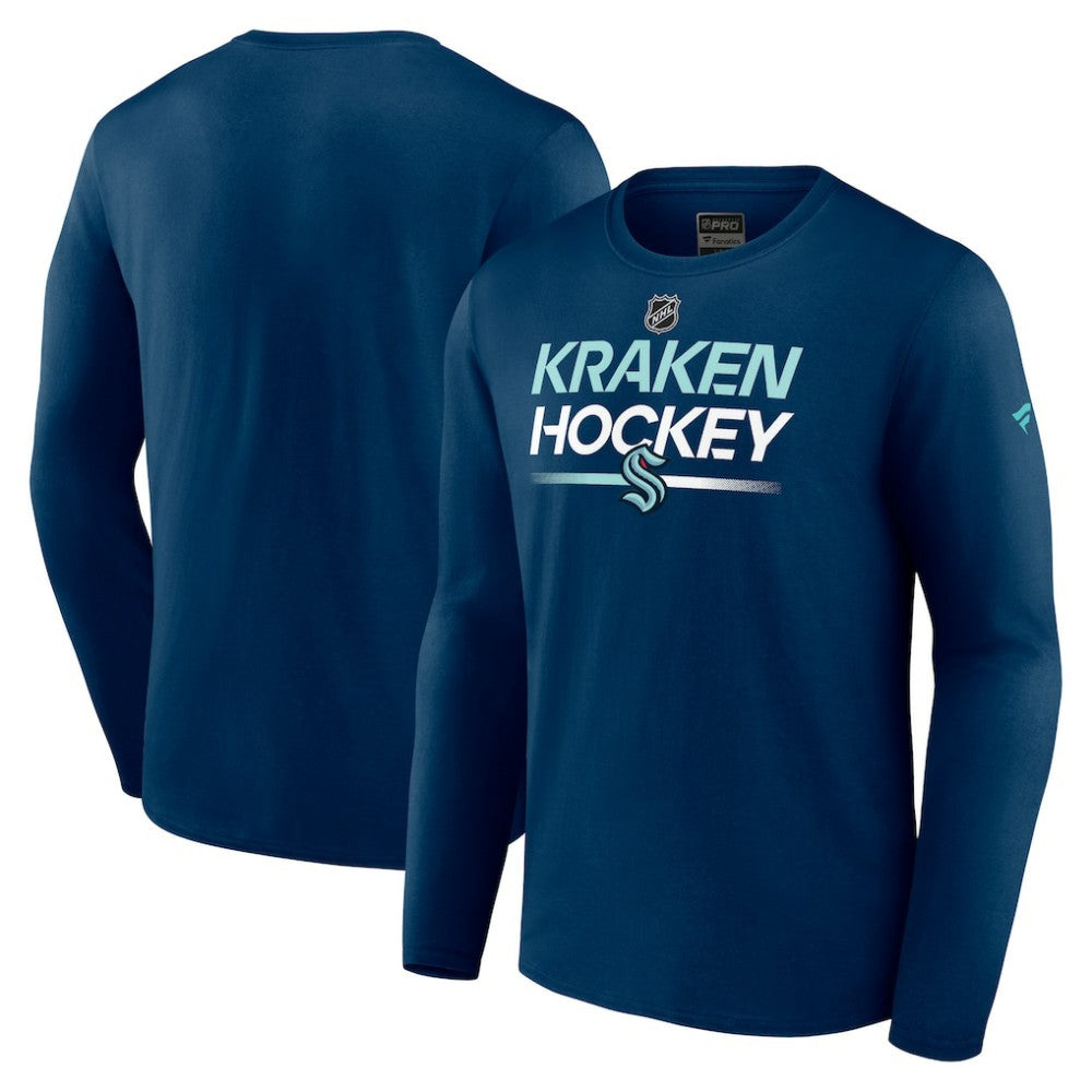 Seattle Kraken Fanatics Authentic Pro Primary Long Sleeve T-Shirt