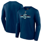 Seattle Kraken Fanatics Authentic Pro Secondary Long Sleeve T-Shirt