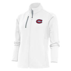 Montreal Canadiens Antigua Women's Team Logo Generation Full-Zip Jacket