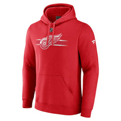 Detroit Red Wings Fanatics Authentic Pro Secondary Pullover Hoodie
