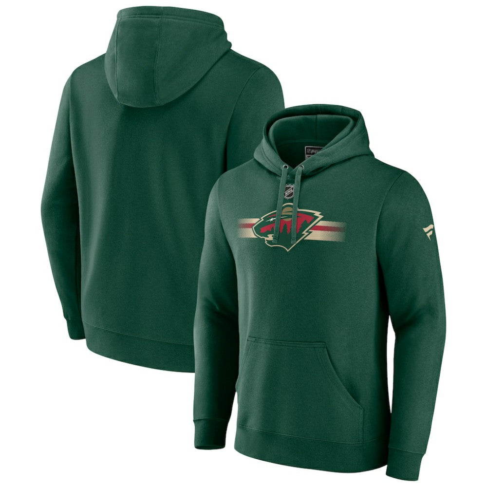 Minnesota Wild Fanatics Authentic Pro Secondary Pullover Hoodie