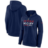 Washington Capitals Fanatics Women's Authentic Pro Pullover Hoodie