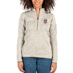 USWNT Antigua Women's Fortune Half-Zip Pullover Jacket / Soccer Outlet