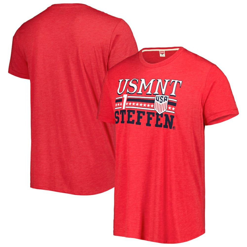 Zack Steffen USMNT Homage Jersey Tri-Blend T-Shirt / Soccer New