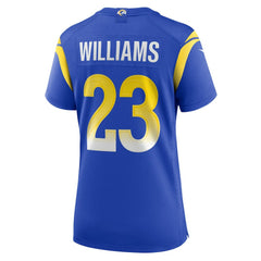 NFL Los Angeles Rams Kyren Williams Women's Game Player Jersey