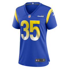 NFL Los Angeles Rams Jake Hummel Women's Game Player Jersey