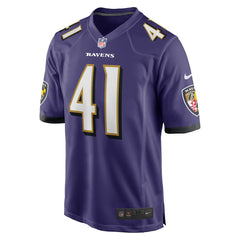 NFL Baltimore Ravens Daryl Worley Game Player Jersey