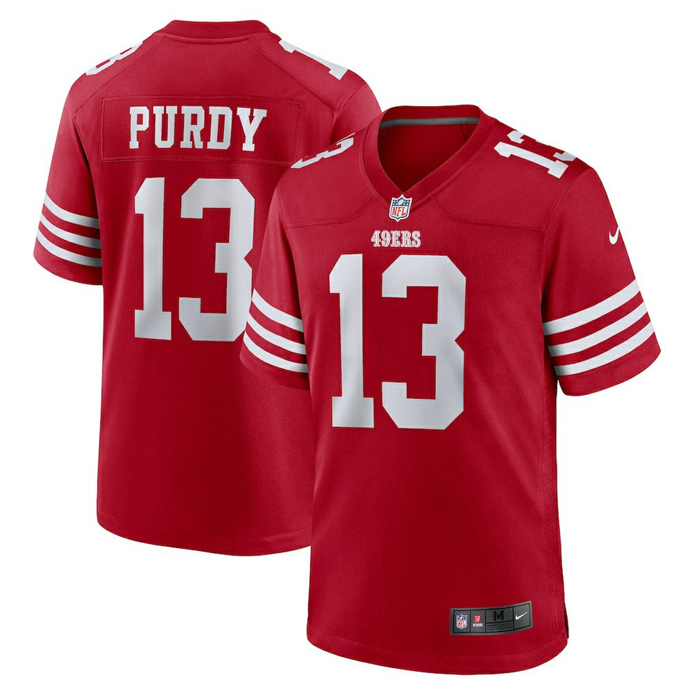 NFL San Francisco 49ers Brock Purdy Game Player Jersey