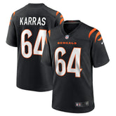 NFL Cincinnati Bengals Ted Karras Game Player Jersey