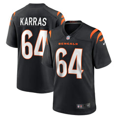 NFL Cincinnati Bengals Ted Karras Game Player Jersey